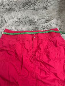 Imported Mini Skirt Hot pink