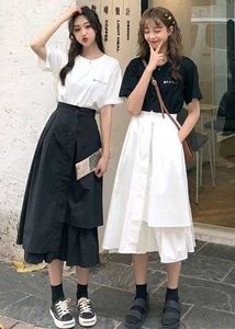 Cotton Midi Skirt