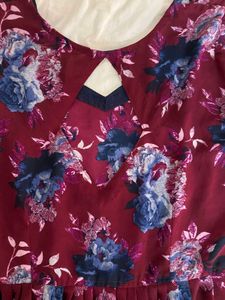 Floral Printed Gown