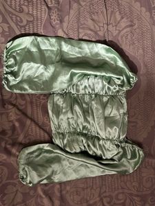Crop Top Of Olive Green Color