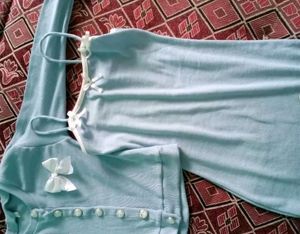 Korean Jacket And Dress Combo