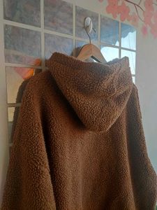 Sherpa Cozy Brown Teddy Bear Hoodie