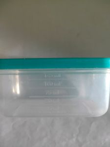 2.PiecePlastic Container Small Size