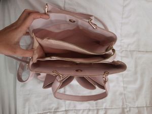 Pink Leather Bag