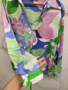 Floral Print ZARA Shirt