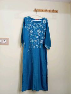 Floral Print long Kurti
