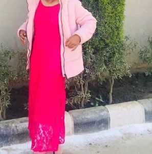Beautiful Pink Gown, Designer &amp; Comfortable too
