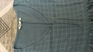 Blue kaftan style  tunic Top