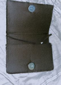 black and golden clutch