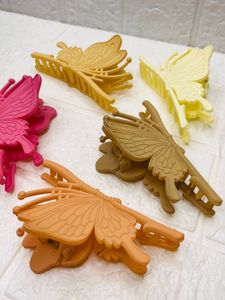 Butterfly Hair Clips - Set of 5