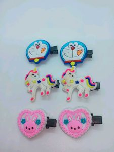 Brand New Hair Clips For Girls With Free pod Bags