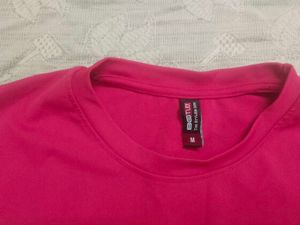 Red Colour Full hand T-shirt