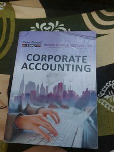 Corporate Accounting Book