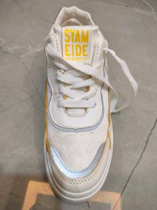 White Sneakers Women Shoes 👟
