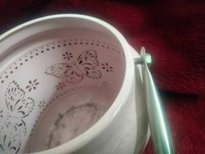 Metal Cutwork Jars (Pair)
