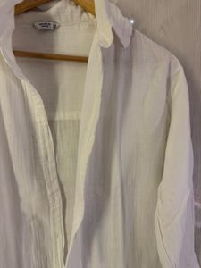White Linen Co-ord Set
