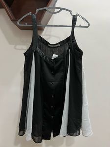 Black & White Tank Top