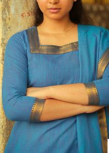 Elegant Blue Kurta Set