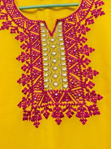 Elegant Yellow Kurta