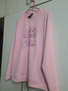 Cute Pink Graphic Sweatshirt