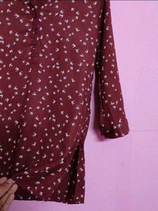Brown Long Top/ Short Kurti