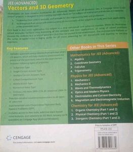JEE Advanced Math - Vectors &amp; 3D Geometry