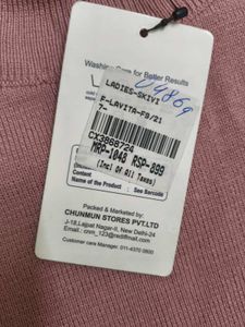 New with Tag Mock Neck sweater 36 bust