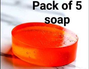 Pure Glesreen , alovera,Hani, soap 5 peacse