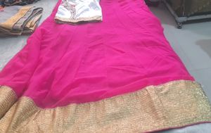 Elegant Chaniya Choli Material With Dupatta😍