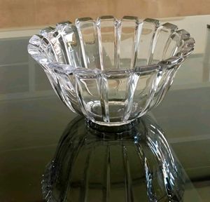 Studio Nova Crystal Glass Heavy Hostess Bowl