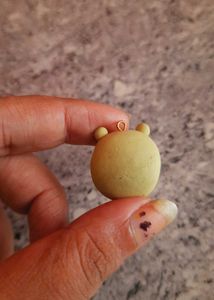 Cat With Froggy Cap Charm