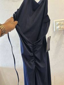 Navy Blue And White  Maxi Dress 2 Dres