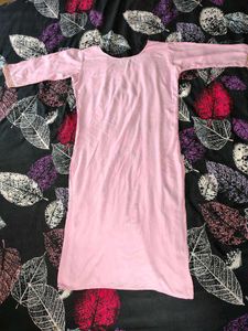 Pink And Firoji Suit