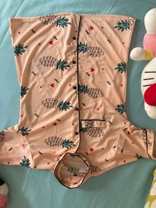 Pineapple Print Pajama Set