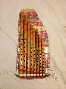 BAMBOO FLUTE Set Of 8 Pieces