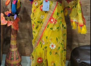 Brand New Organza Saree 10 Years