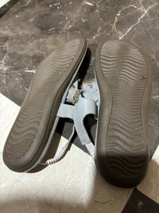 Floral Embellished T-Strap Sandals