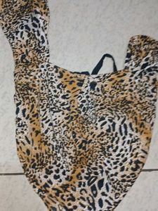 Stylish Animal Print Top