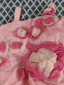 Cute Pink Girls' Dress