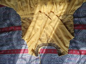 Yellow Gown With Dupatta