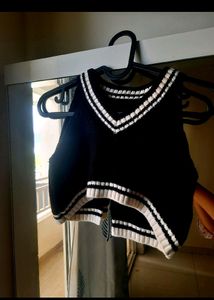 WOOLEN CROP TOP FOR GIRLS