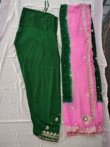 Crepe Silk Designer Suit Set