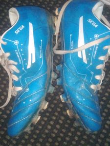Sega Blue Football Shoes