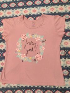 Floral 'Feeling Good' Tee