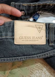 WILD CUT LIGHT BLACK BAGGY JEAN