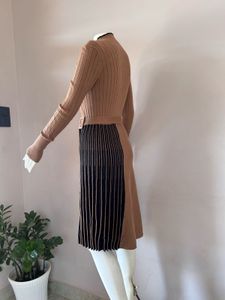 Brown Sweater Dress Fixed Price
