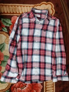 Men's Plaid Casual Shirt