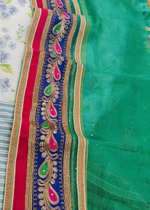 Emerald Green Readymade Blouse