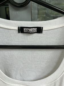 White Padded Tee (Tshirt)