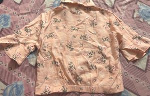 Floral Button-Down Top